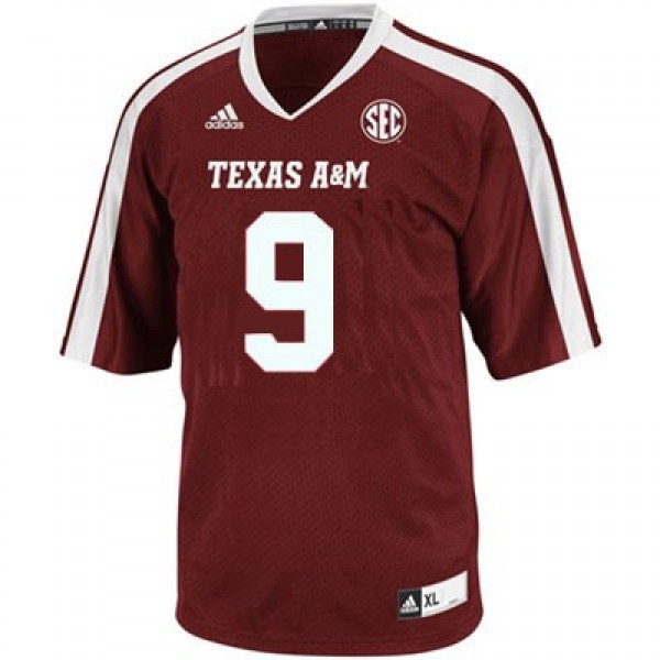 Adidas Texas A&M Aggies #9 Ricky Seals Jones Youth(Kids) Jersey - Red-League Wear Hub