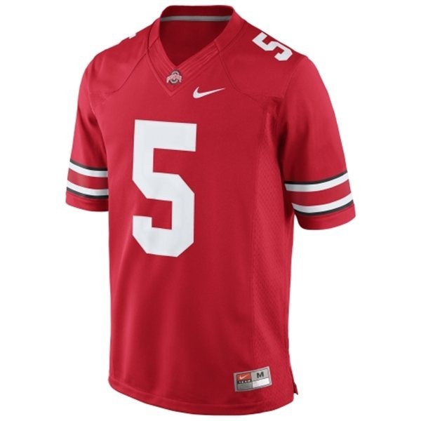Nike Ohio State Buckeyes #5 Braxton Miller Men Stitch Jersey - Red-League Wear Hub