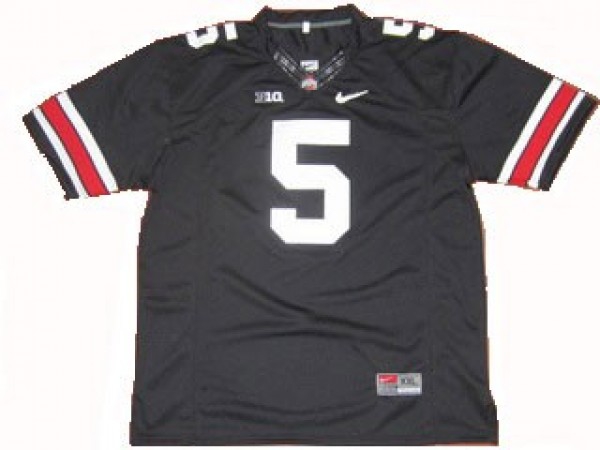 Ohio State Buckeyes Braxton Miller #5 Black Men Stitch Jersey Nike-League Wear Hub
