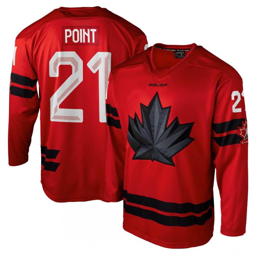 Brayden Point Hockey Bauer Canada 2026 Olympics Replica Jersey - Red-League Wear Hub