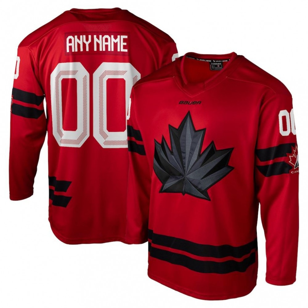Hockey Bauer Canada 2026 Olympics Replica Custom Jersey - Red-League Wear Hub