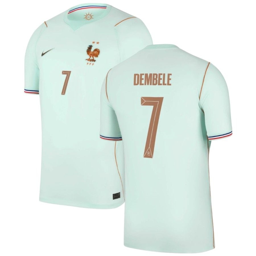 New France Away Green 2026 World Cup Men's Jersey-League Wear Hub