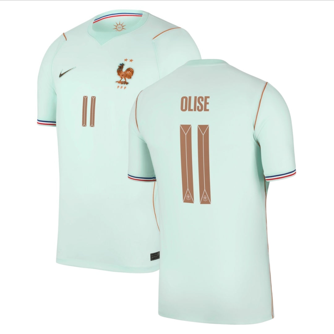 New France Away Green 2026 World Cup Men's Jersey-League Wear Hub