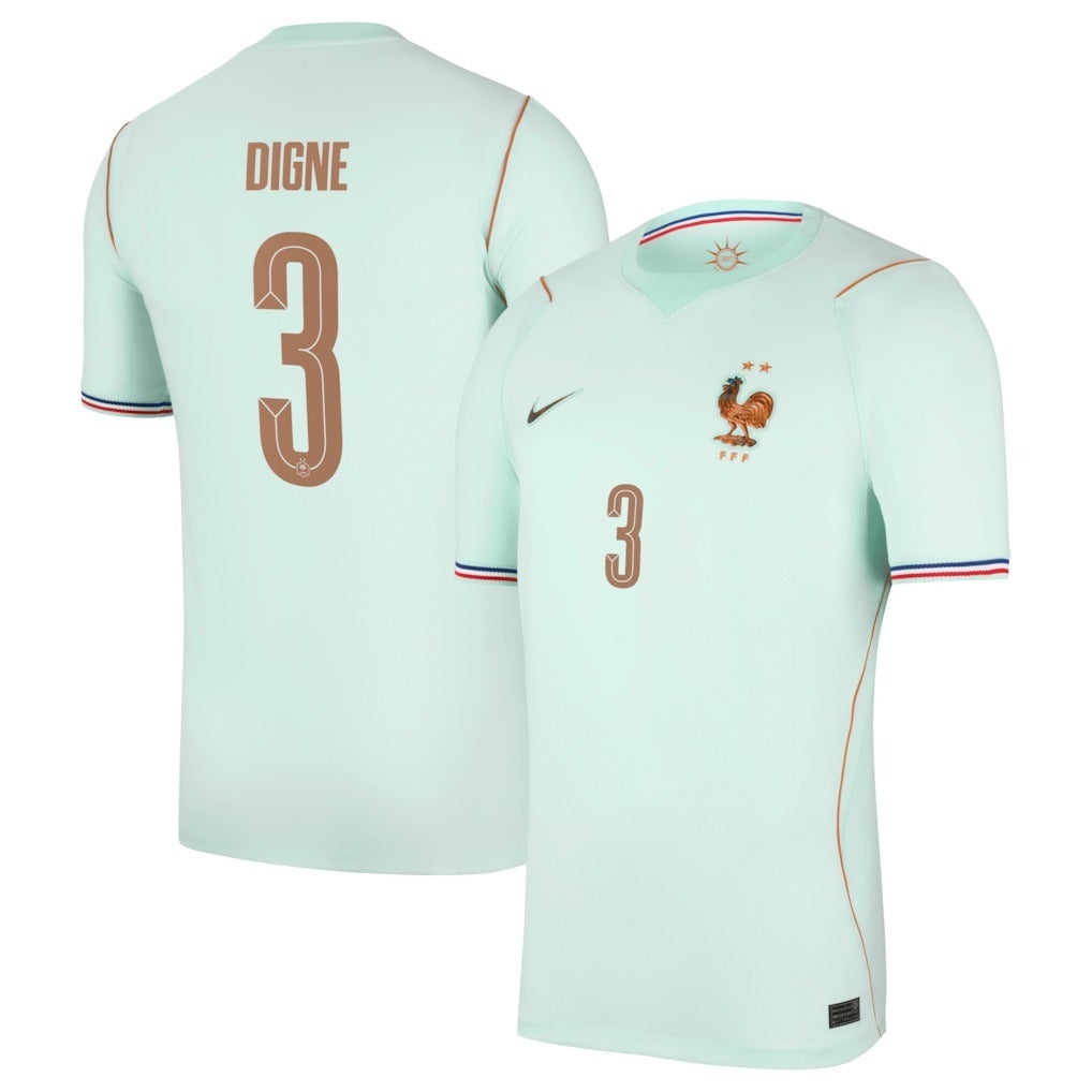 New France Digne Away Green World Cup 2026 Men's Jersey-League Wear Hub