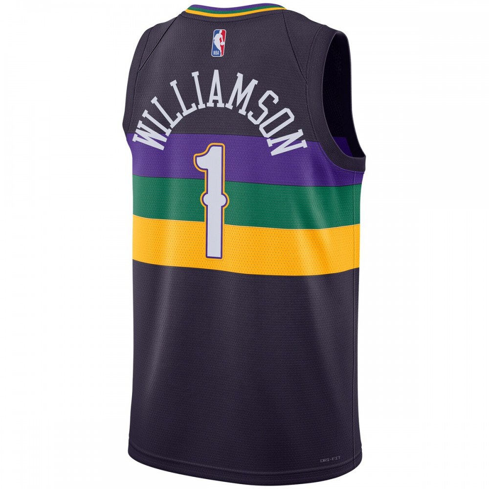 Zion Williamson New Orleans Pelicans Nike Unisex 22/23 Swingman Jersey - City Edition - Purple-League Wear Hub