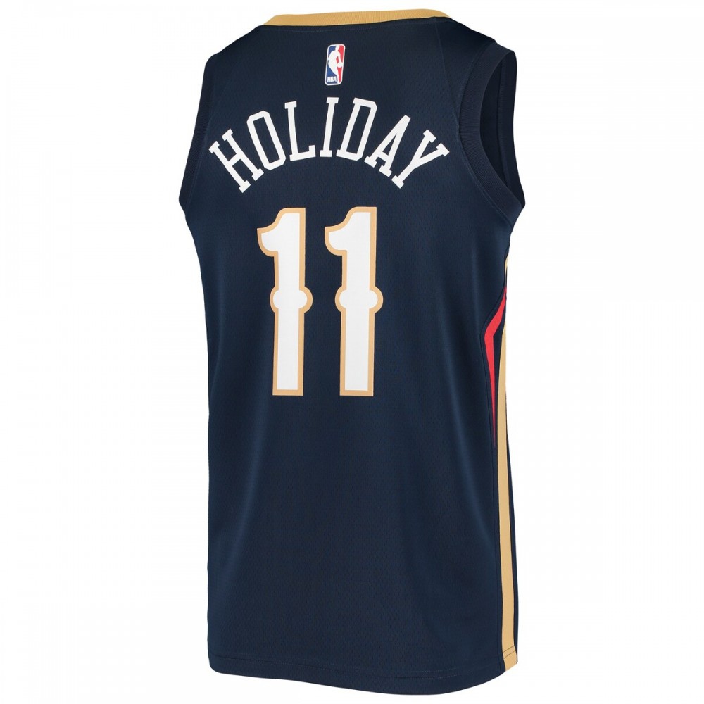 Jrue Holiday New Orleans Pelicans Nike Swingman Jersey - Navy-League Wear Hub
