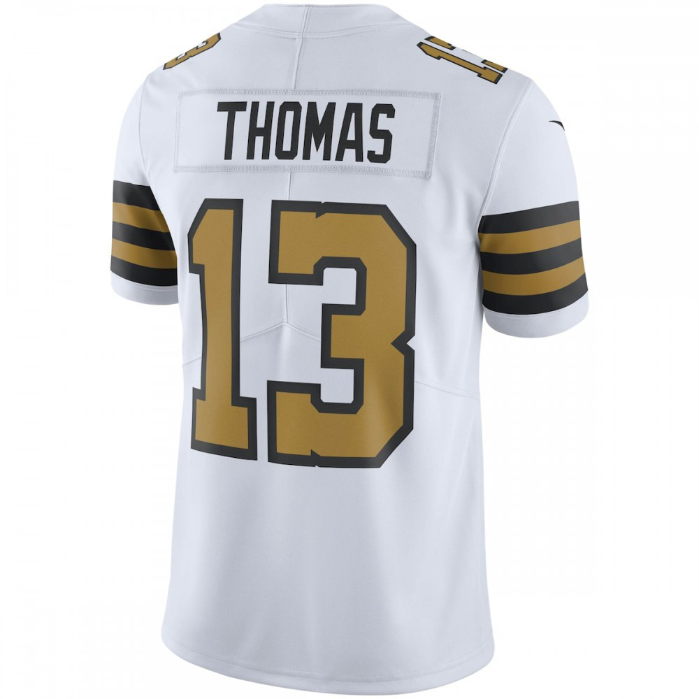 Michael Thomas New Orleans Saints Nike Vapor Untouchable Color Rush Limited Player Jersey - White-League Wear Hub