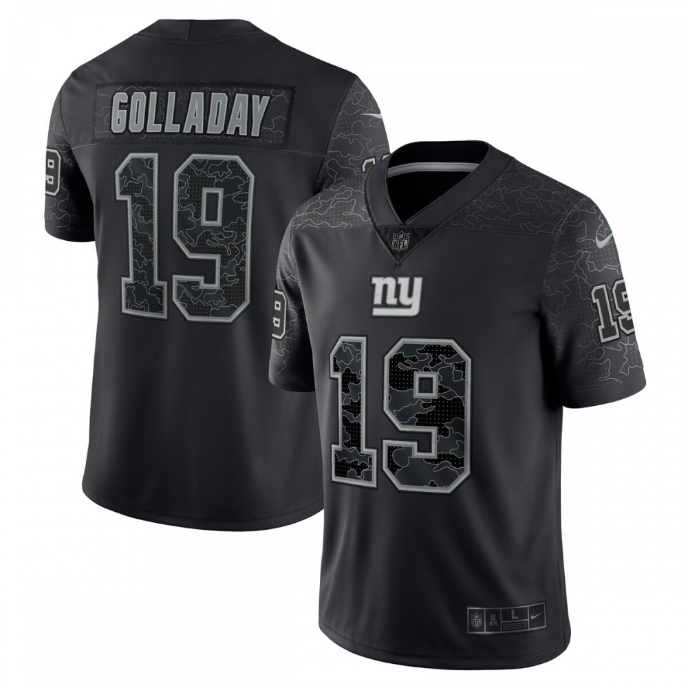 Kenny Golladay New York Giants Nike RFLCTV Limited Jersey - Black-League Wear Hub