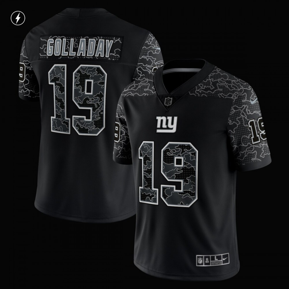 Kenny Golladay New York Giants Nike RFLCTV Limited Jersey - Black-League Wear Hub
