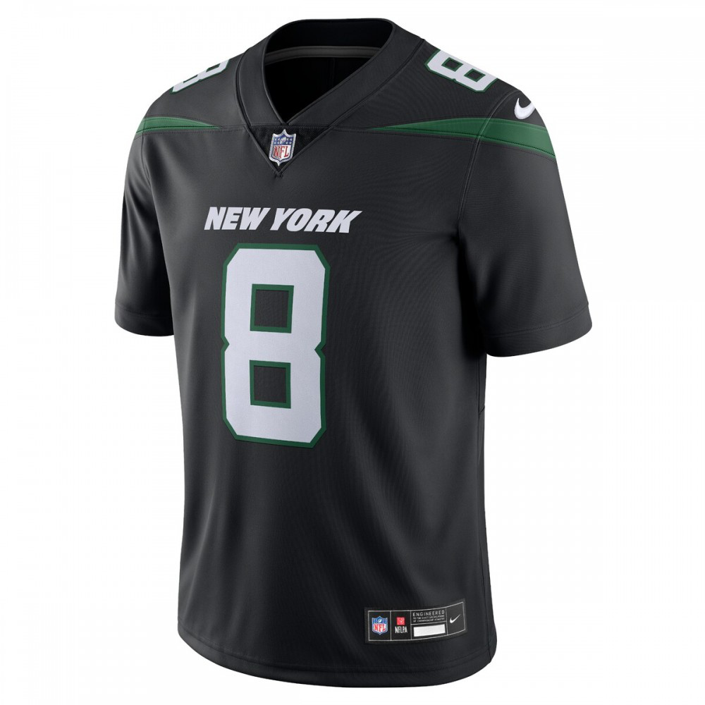 Aaron Rodgers New York Jets Nike Vapor Untouchable Limited Jersey - Black-League Wear Hub