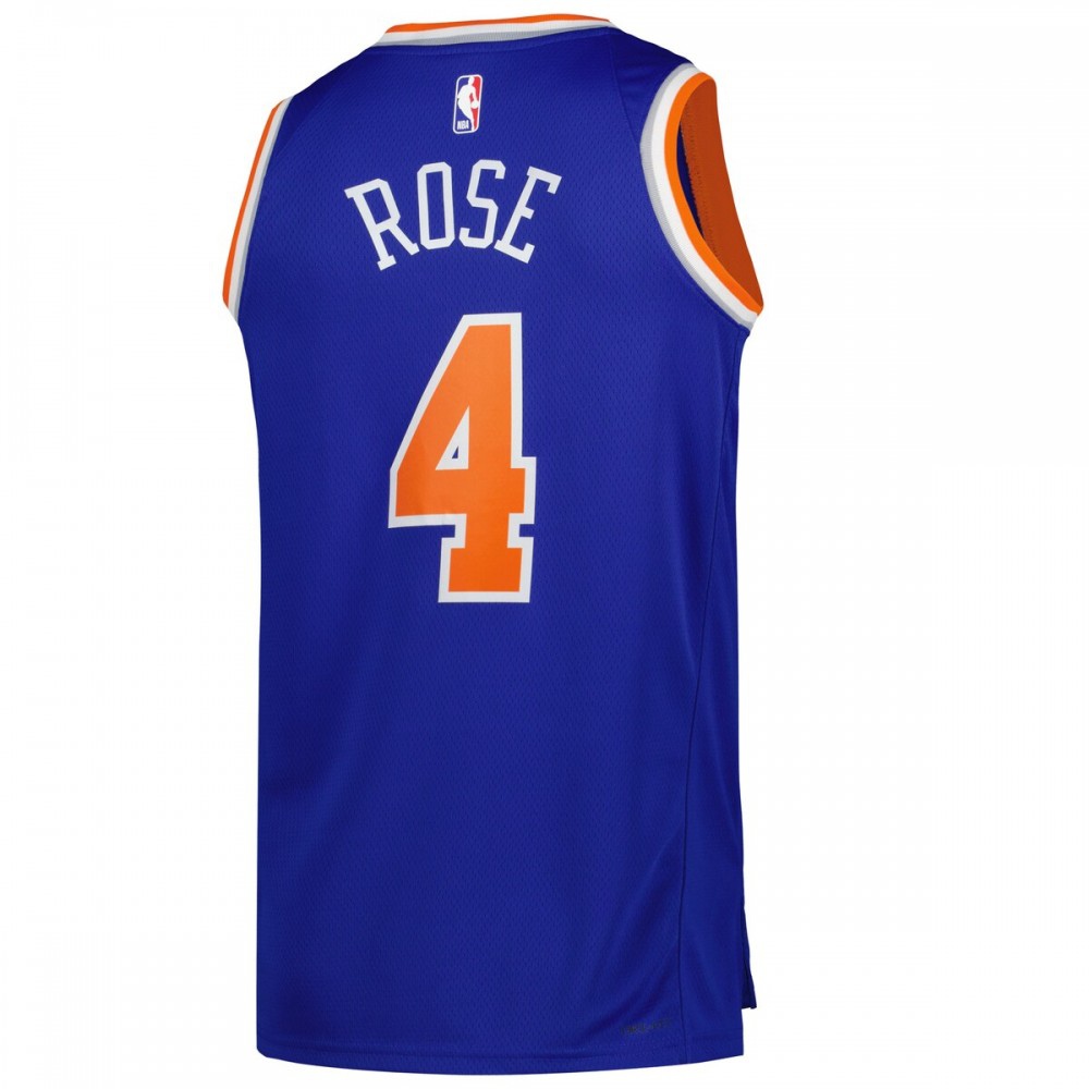 Derrick Rose New York Knicks Nike Unisex 22/23 Swingman Jersey - Icon Edition - Blue-League Wear Hub