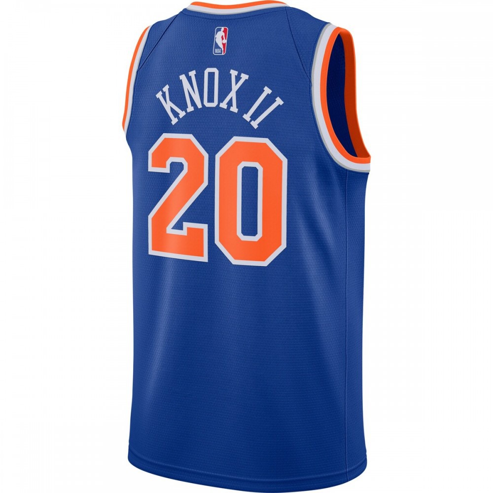 Kevin Knox II New York Knicks Nike 20/21 Swingman Jersey - Blue - Icon Edition-League Wear Hub