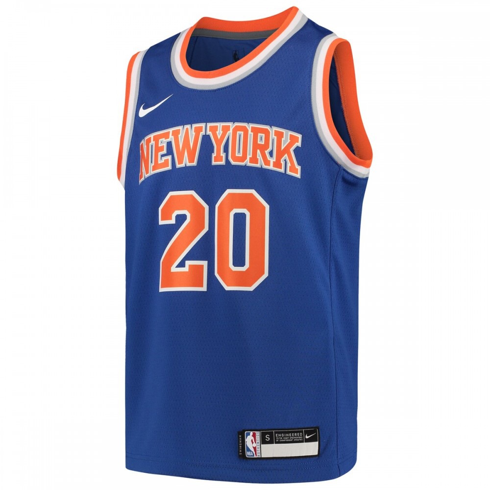 Kevin Knox New York Knicks Nike Youth Team Swingman Jersey - Icon Edition - Blue-League Wear Hub