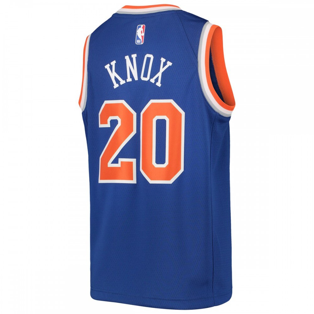 Kevin Knox New York Knicks Nike Youth Team Swingman Jersey - Icon Edition - Blue-League Wear Hub