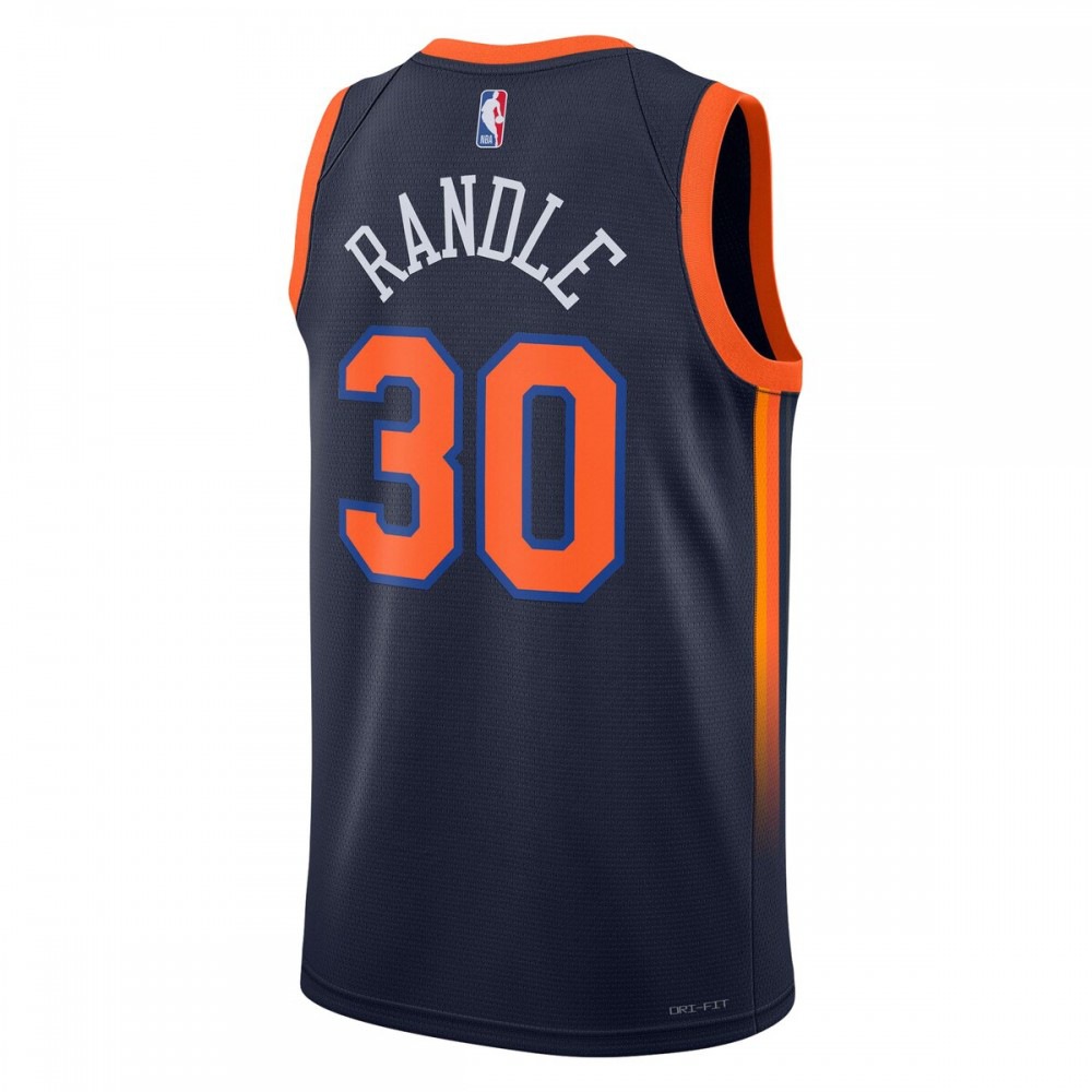 Julius Randle New York Knicks Jordan Brand 22/23 Statement Edition Swingman Jersey - Navy-League Wear Hub