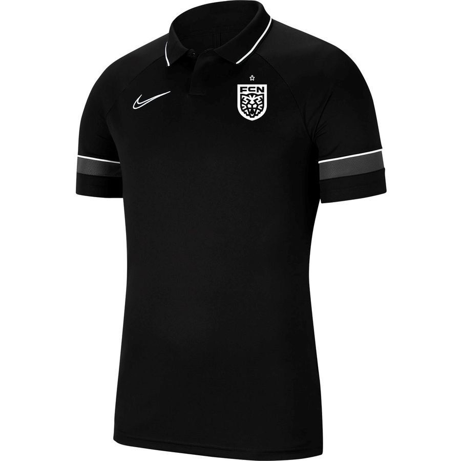 Nike Polo Dri-FIT Academy 21 - Black/White/Anthracite-League Wear Hub