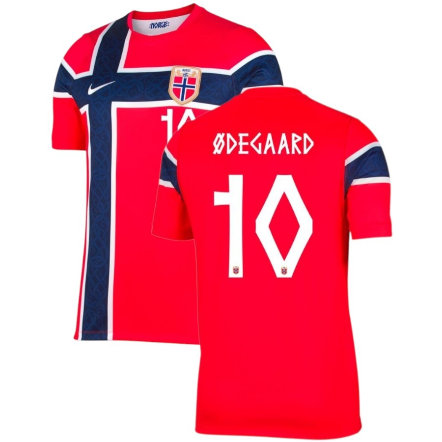 Norway Odegaard Men's Home Jersey 26/27-League Wear Hub