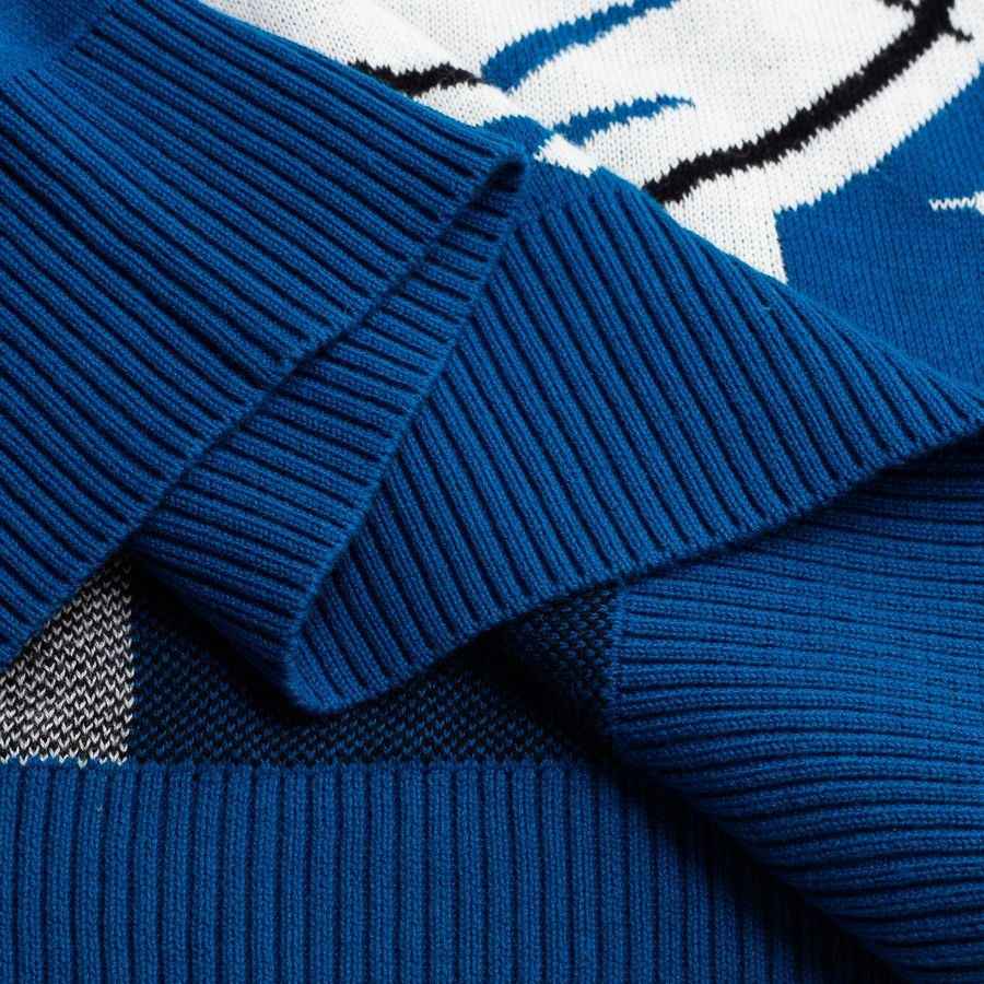 Odense Boldklub Christmas Jumper 2025 - Blue Kids-League Wear Hub