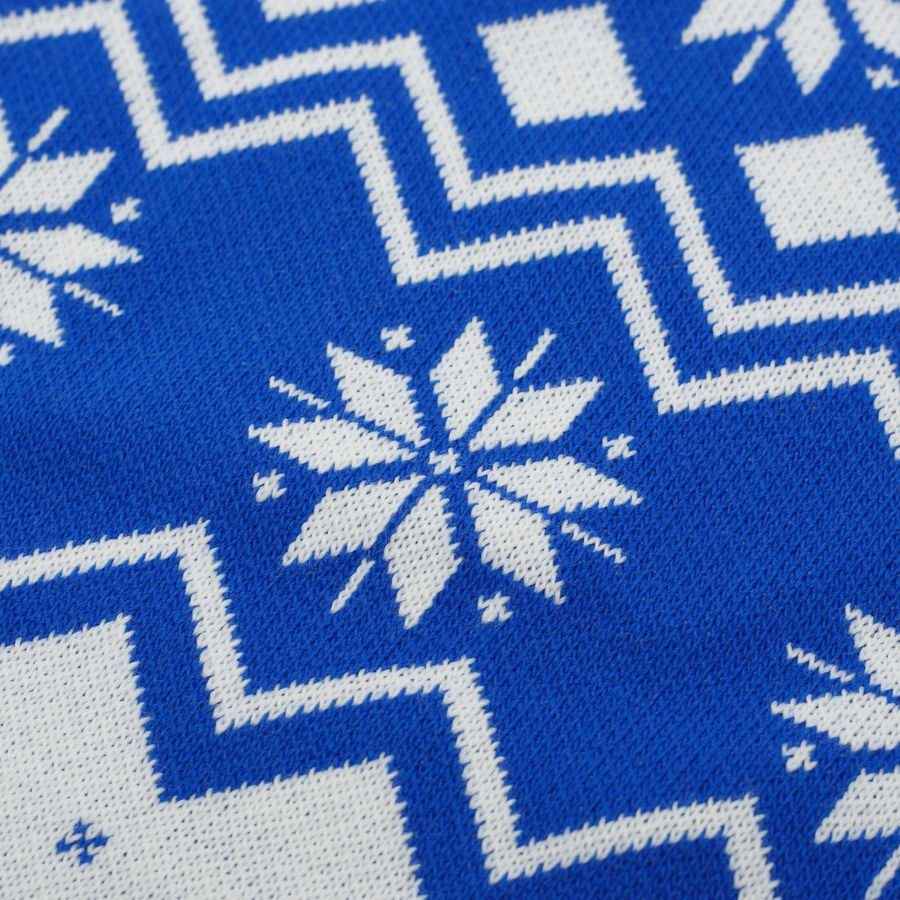 Odense Boldklub Christmas Jumper - Blue/White Kids-League Wear Hub