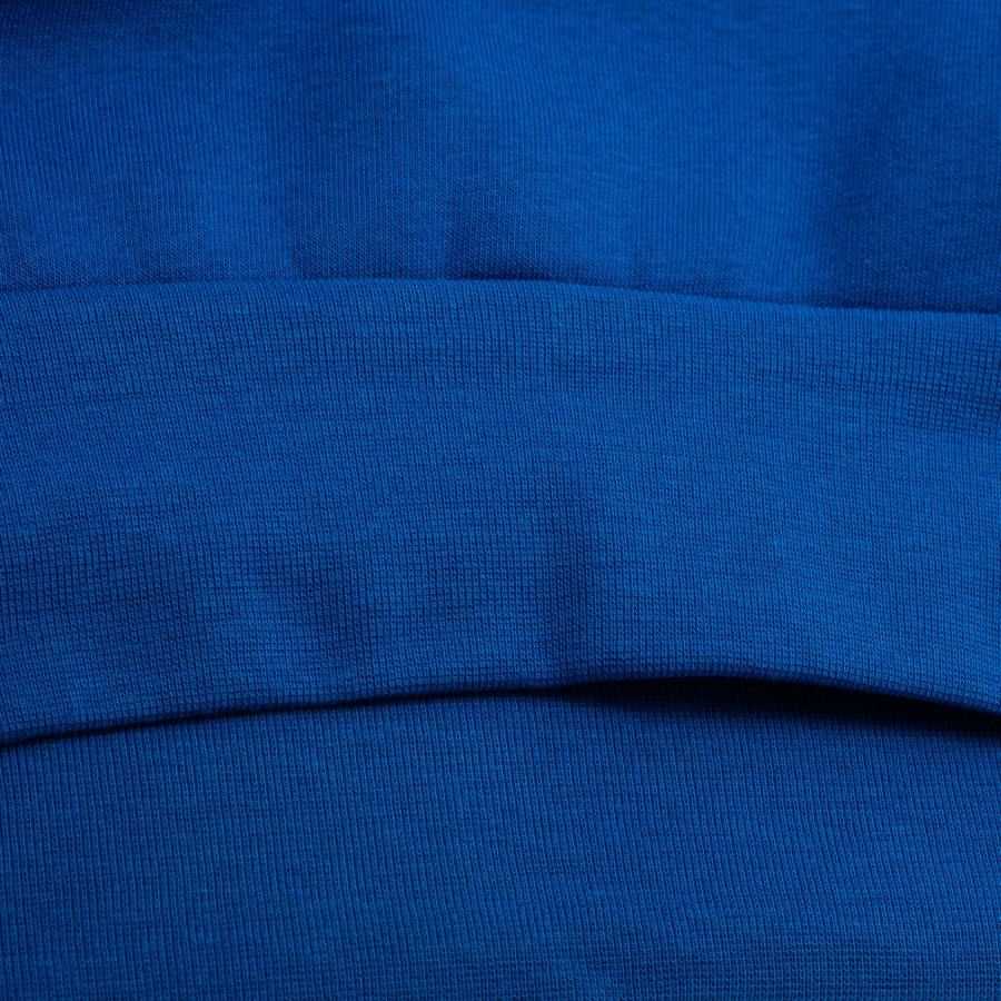 Odense Boldklub Hoodie Premium - Blue/White-League Wear Hub