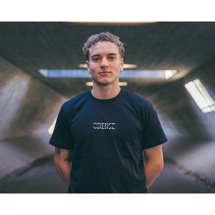 Odense Boldklub T-Shirt 1887 - Black Kids-League Wear Hub