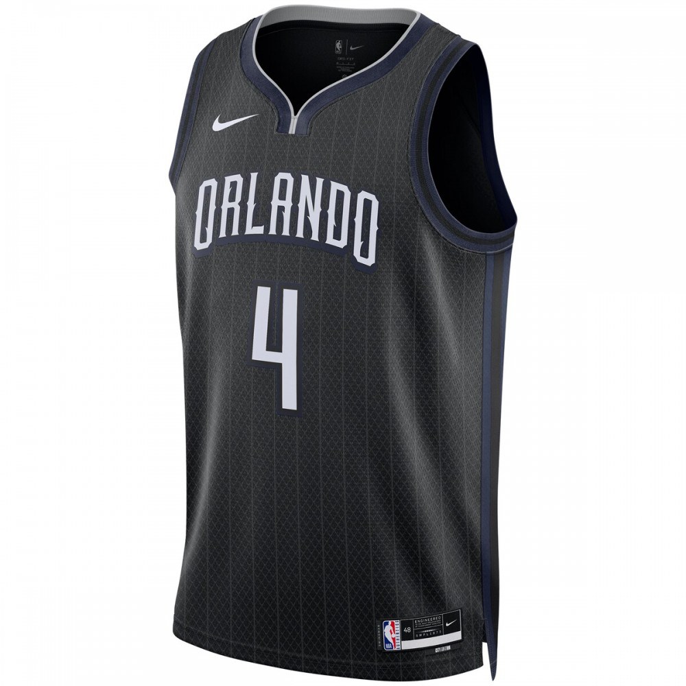 Jalen Suggs Orlando Magic Nike Unisex 22/23 Swingman Jersey - City Edition - Black-League Wear Hub