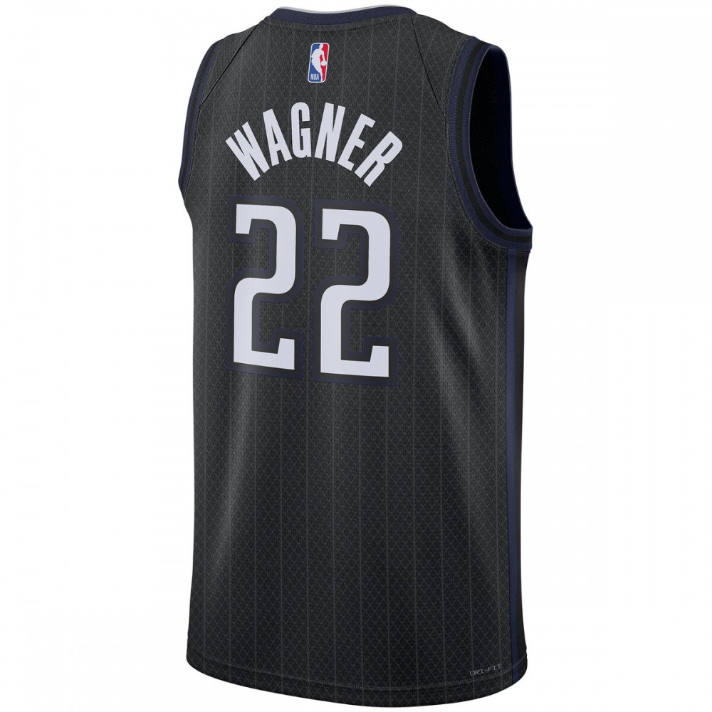 Franz Wagner Orlando Magic Nike Unisex 22/23 Swingman Jersey - City Edition - Black-League Wear Hub