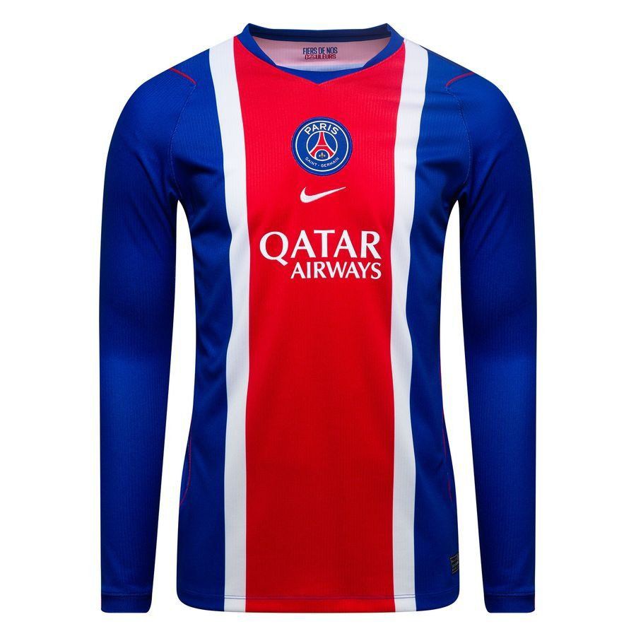 Paris Saint Germain Home Shirt 26/27 Long Sleeves-League Wear Hub