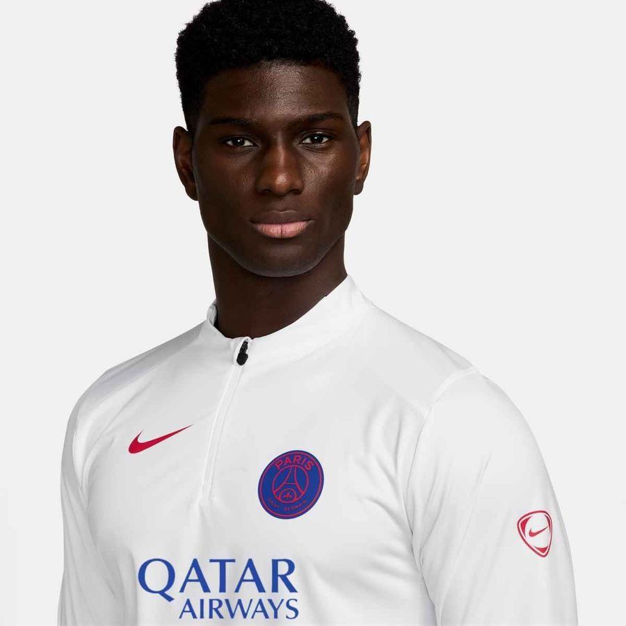 Paris Saint Germain Training Shirt SF Strike Drill 3rd - White/Global Red-League Wear Hub