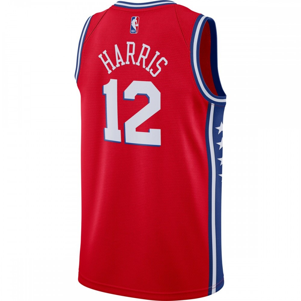 Tobias Harris Philadelphia 76ers Jordan Brand 20/21 Swingman Jersey - Statement Edition - Red-League Wear Hub