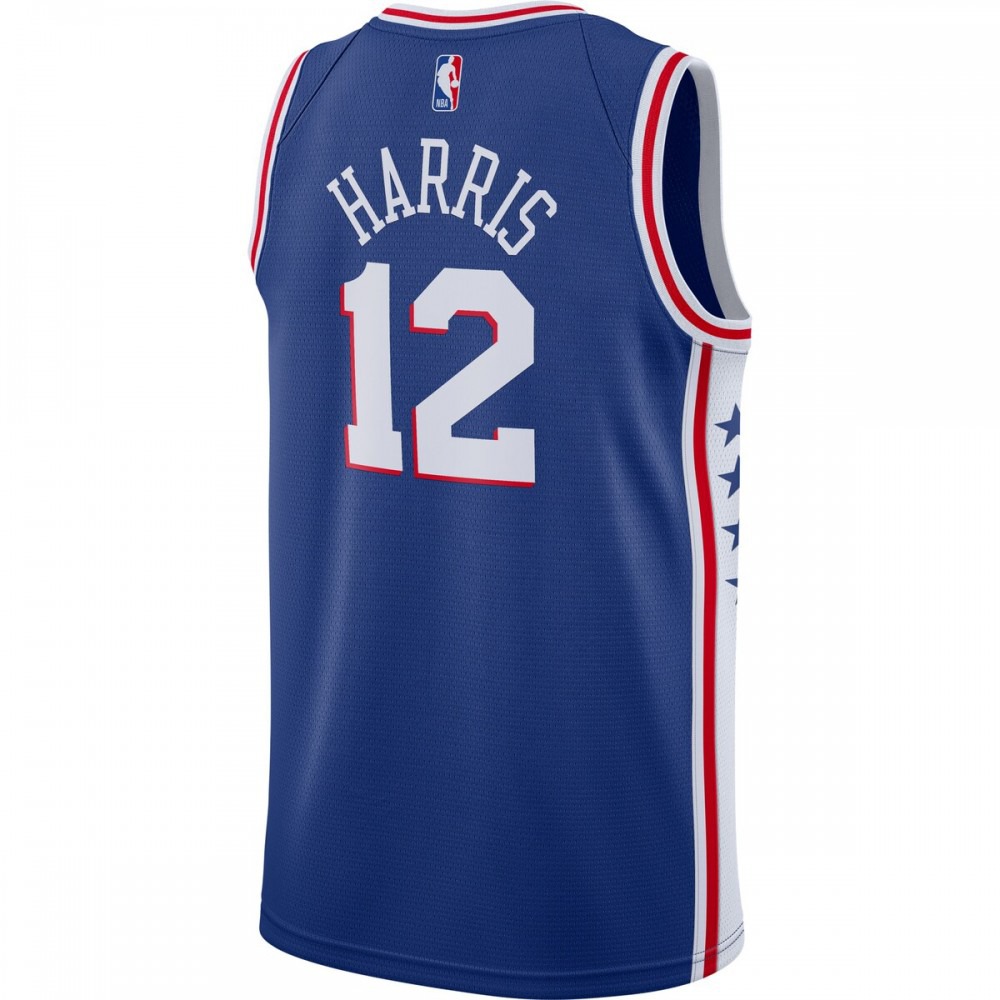 Tobias Harris Philadelphia 76ers Nike 20/21 Swingman Jersey - Royal - Icon Edition-League Wear Hub