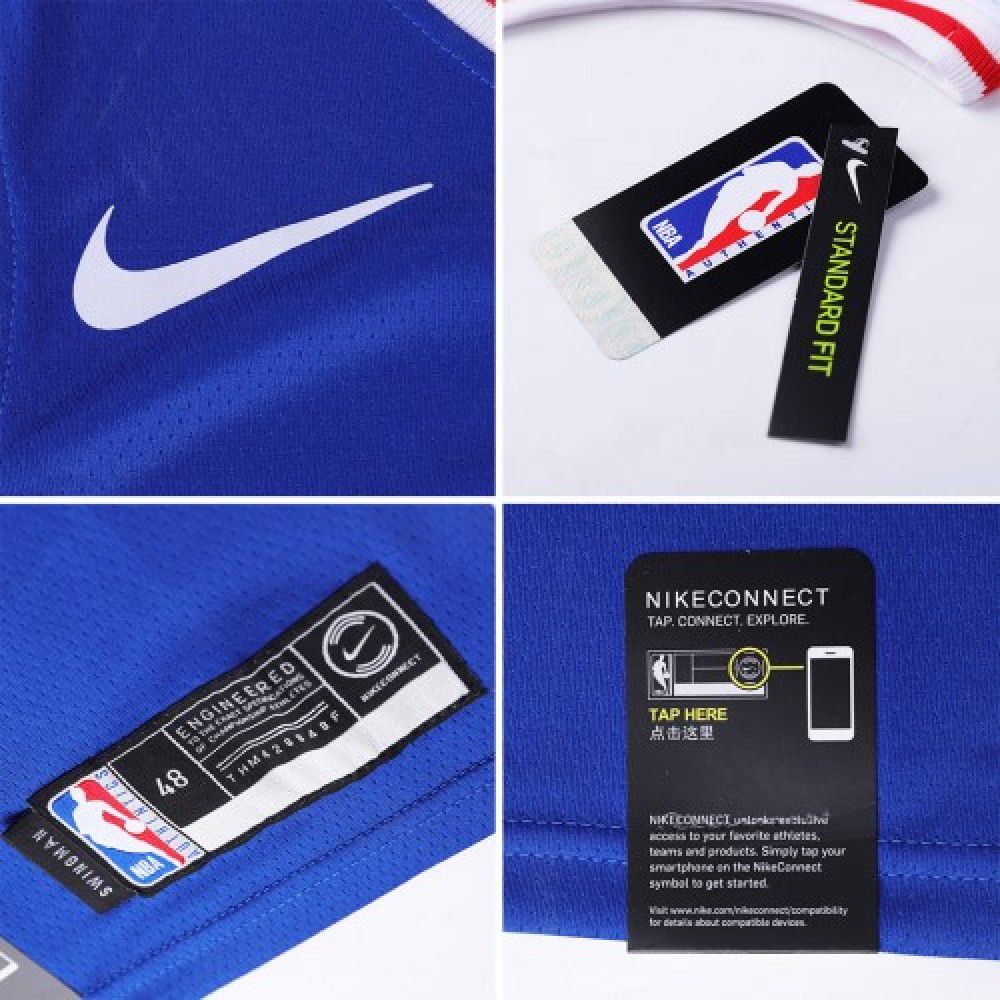 Men's Philadelphia 76ers Joel Embiid #21 Bule Swingman Jersey - Icon Edition-League Wear Hub
