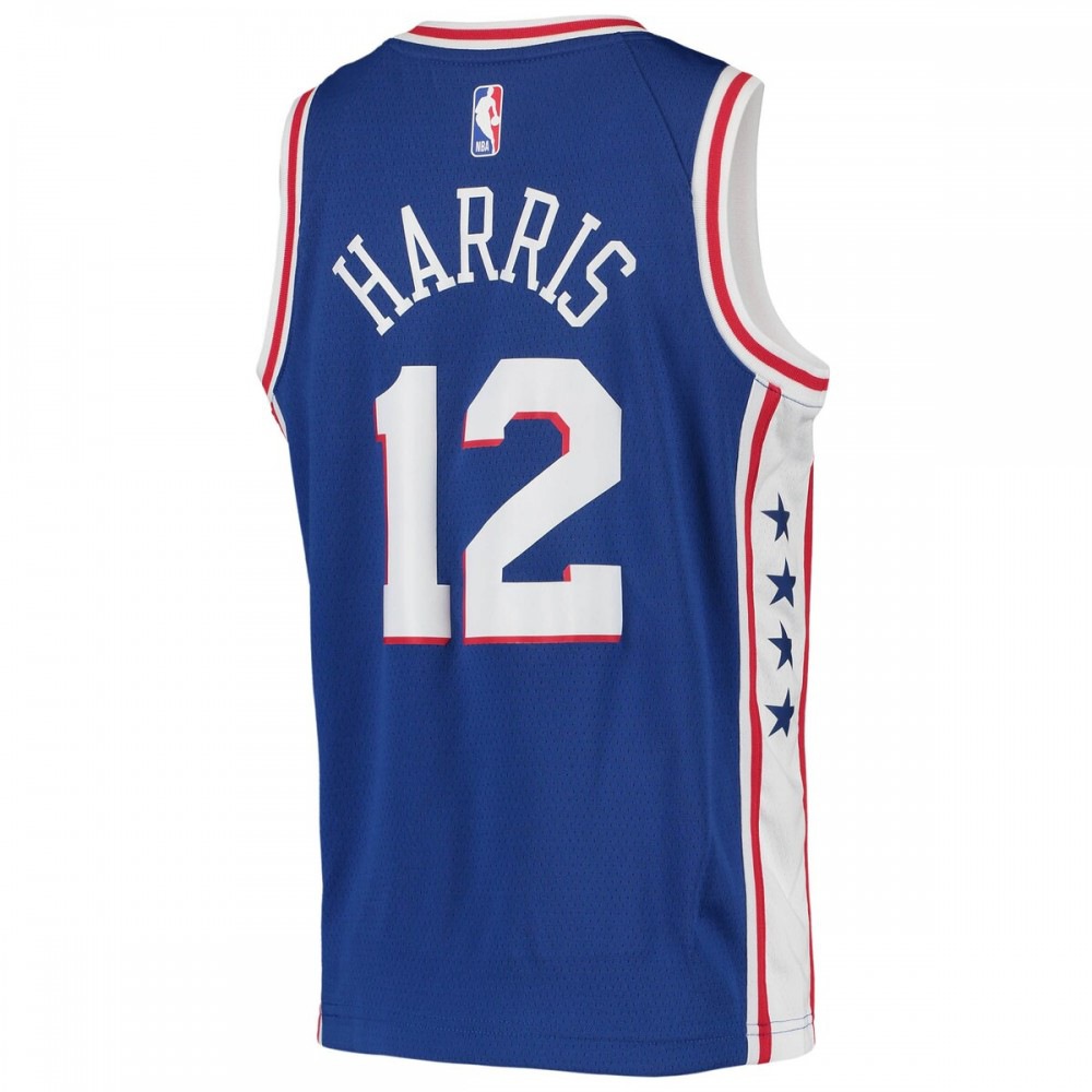 Tobias Harris Philadelphia 76ers Nike Youth 20/21 Swingman Jersey - Icon Edition - Royal-League Wear Hub