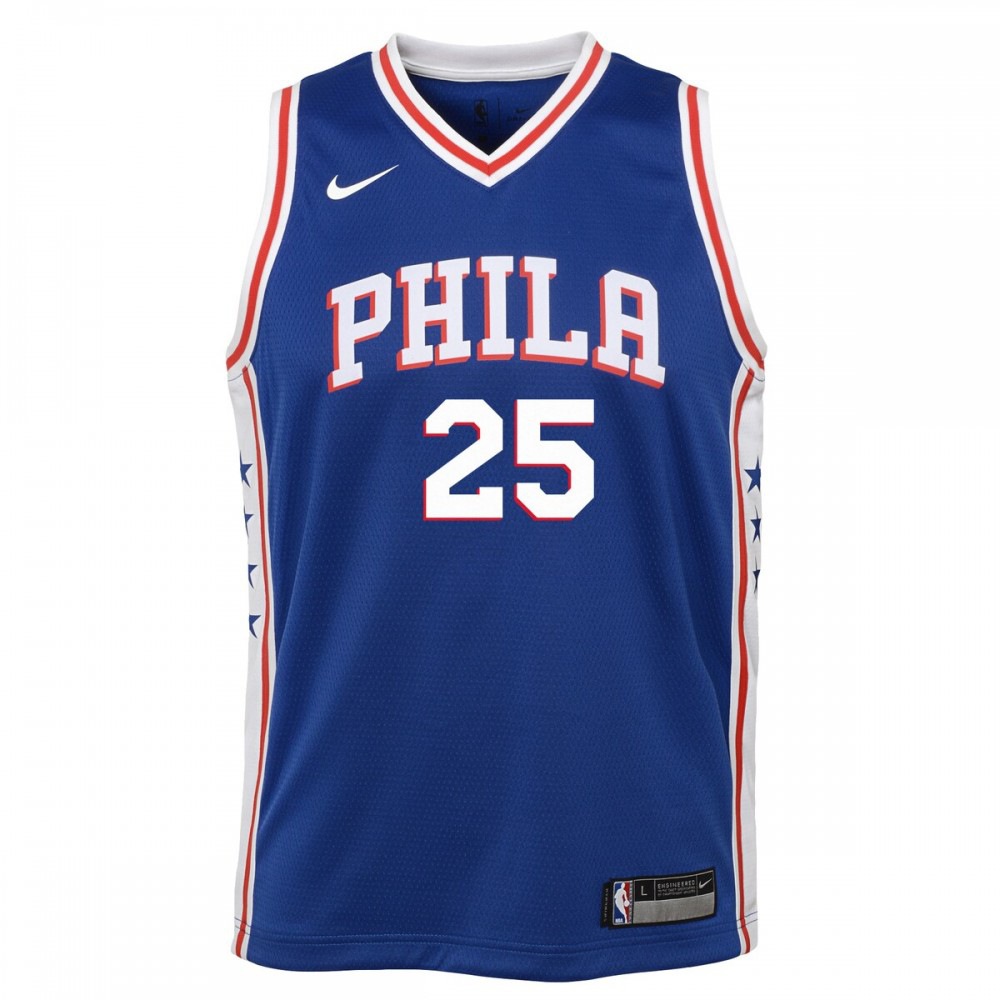 Ben Simmons Philadelphia 76ers Nike Youth Swingman Jersey Royal - Icon Edition-League Wear Hub