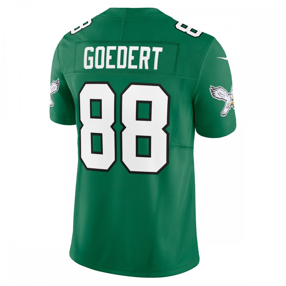 Dallas Goedert Philadelphia Eagles Nike Vapor F.U.S.E. Limited Jersey - Kelly Green-League Wear Hub