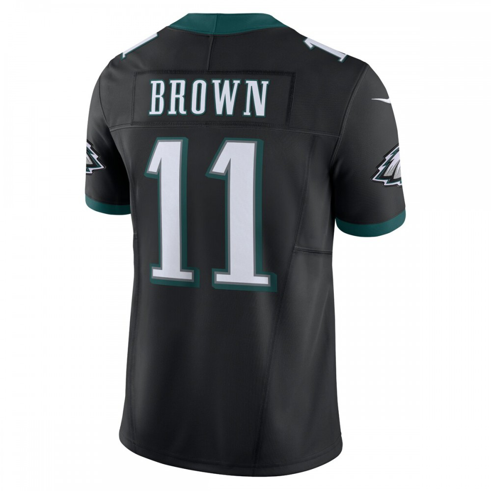 A.J. Brown Philadelphia Eagles Nike Vapor F.U.S.E. Limited Alternate Jersey - Black-League Wear Hub