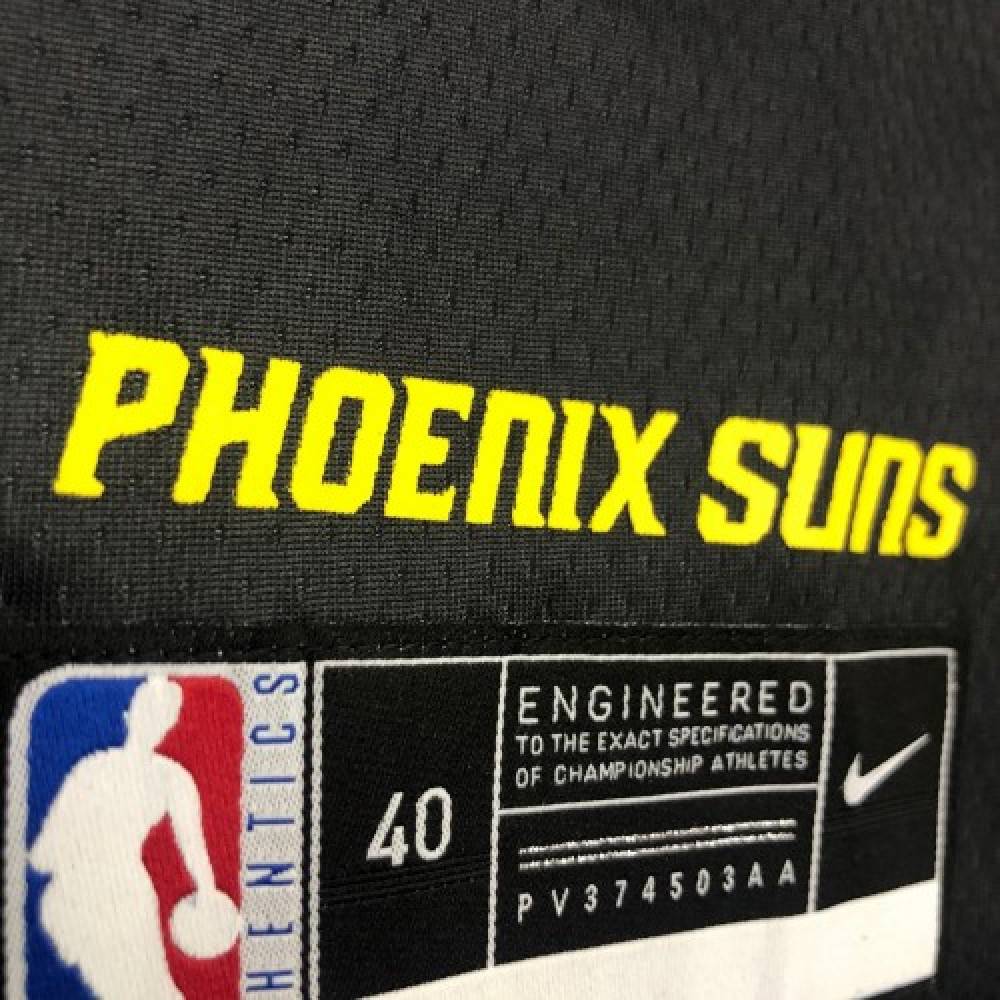 Men's Phoenix Suns Devin Booker #1 Nike Black 2021 Swingman Jersey - City Edition-League Wear Hub
