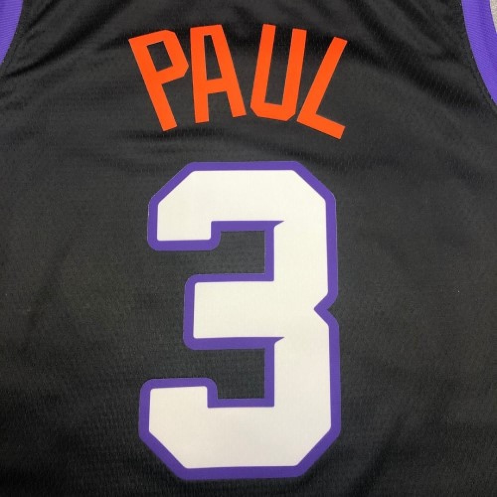 Men's Phoenix Suns Chris Paul #3 Nike Black 2021 Swingman Jersey - City Edition-League Wear Hub