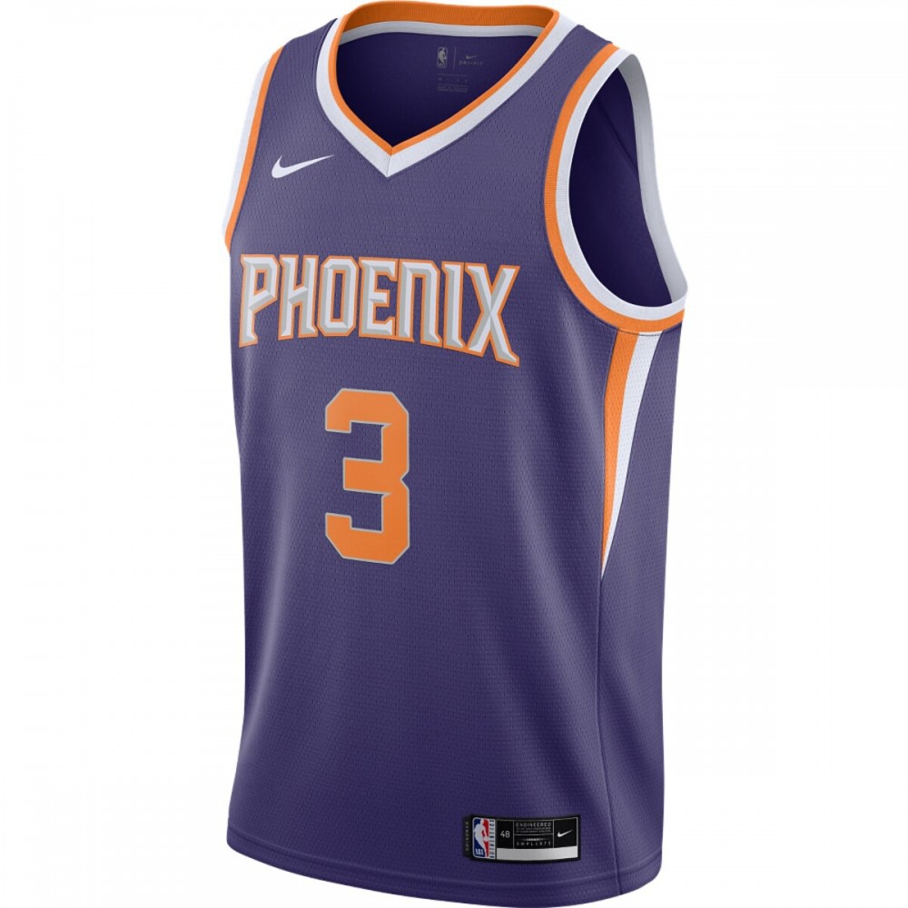 Chris Paul Phoenix Suns Nike 20/21 Swingman Jersey Purple - Icon Edition-League Wear Hub