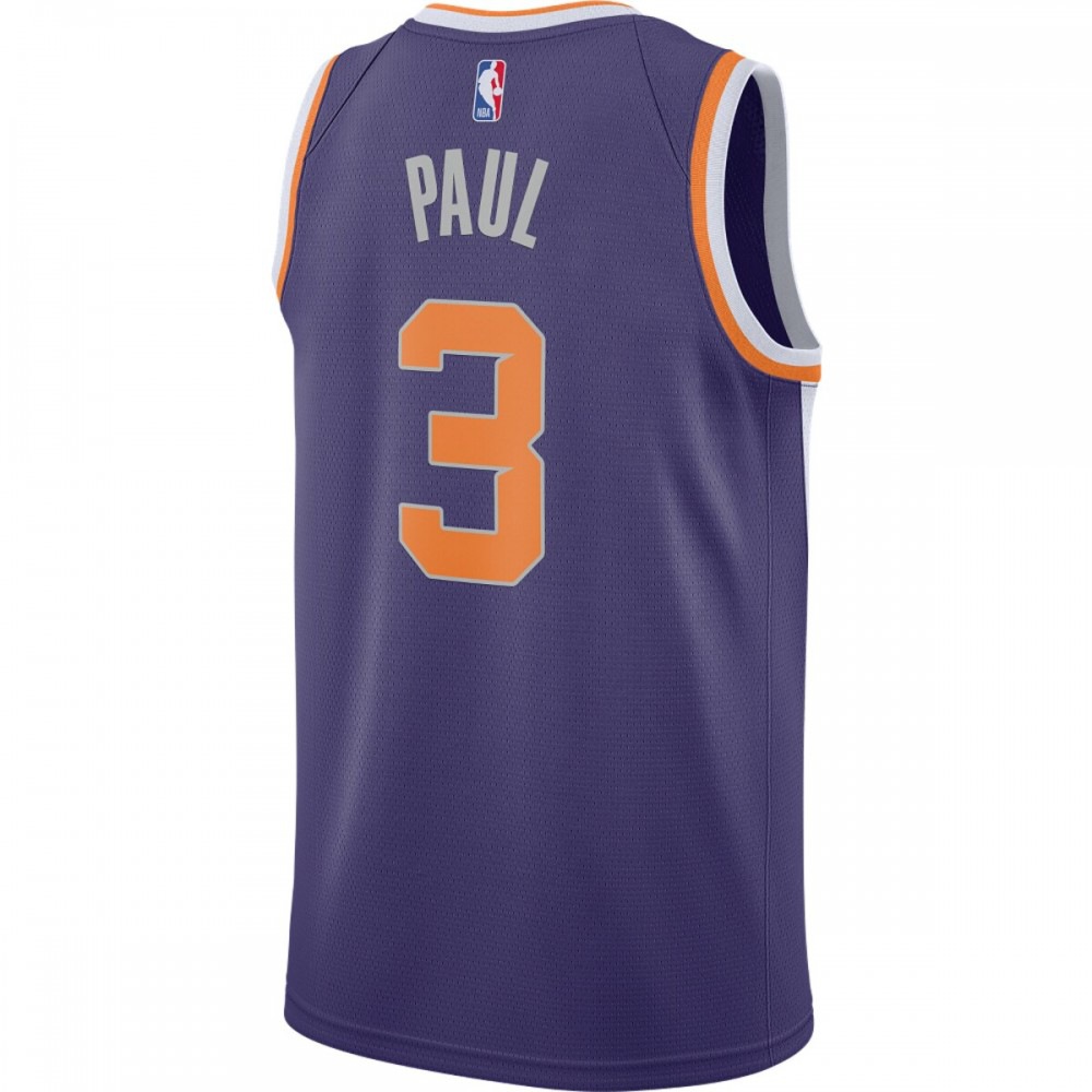 Chris Paul Phoenix Suns Nike 20/21 Swingman Jersey Purple - Icon Edition-League Wear Hub