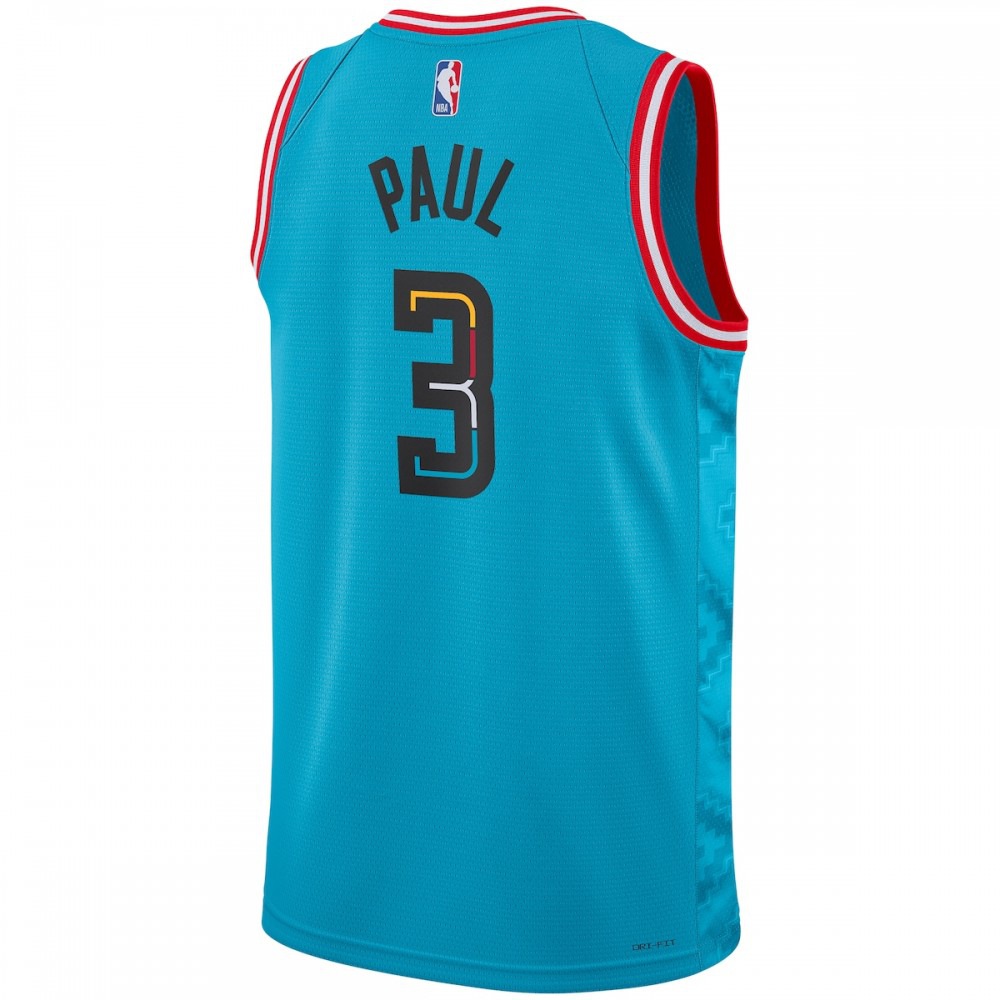 Chris Paul Phoenix Suns Nike Unisex 22/23 Swingman Jersey - City Edition - Turquoise-League Wear Hub