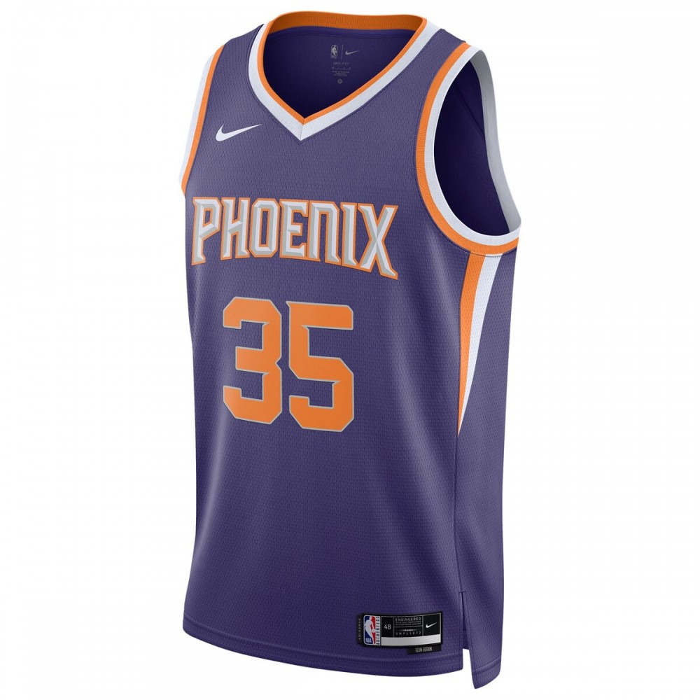 Kevin Durant Phoenix Suns Nike Unisex 22/23 Swingman Jersey - Icon Edition - Purple-League Wear Hub