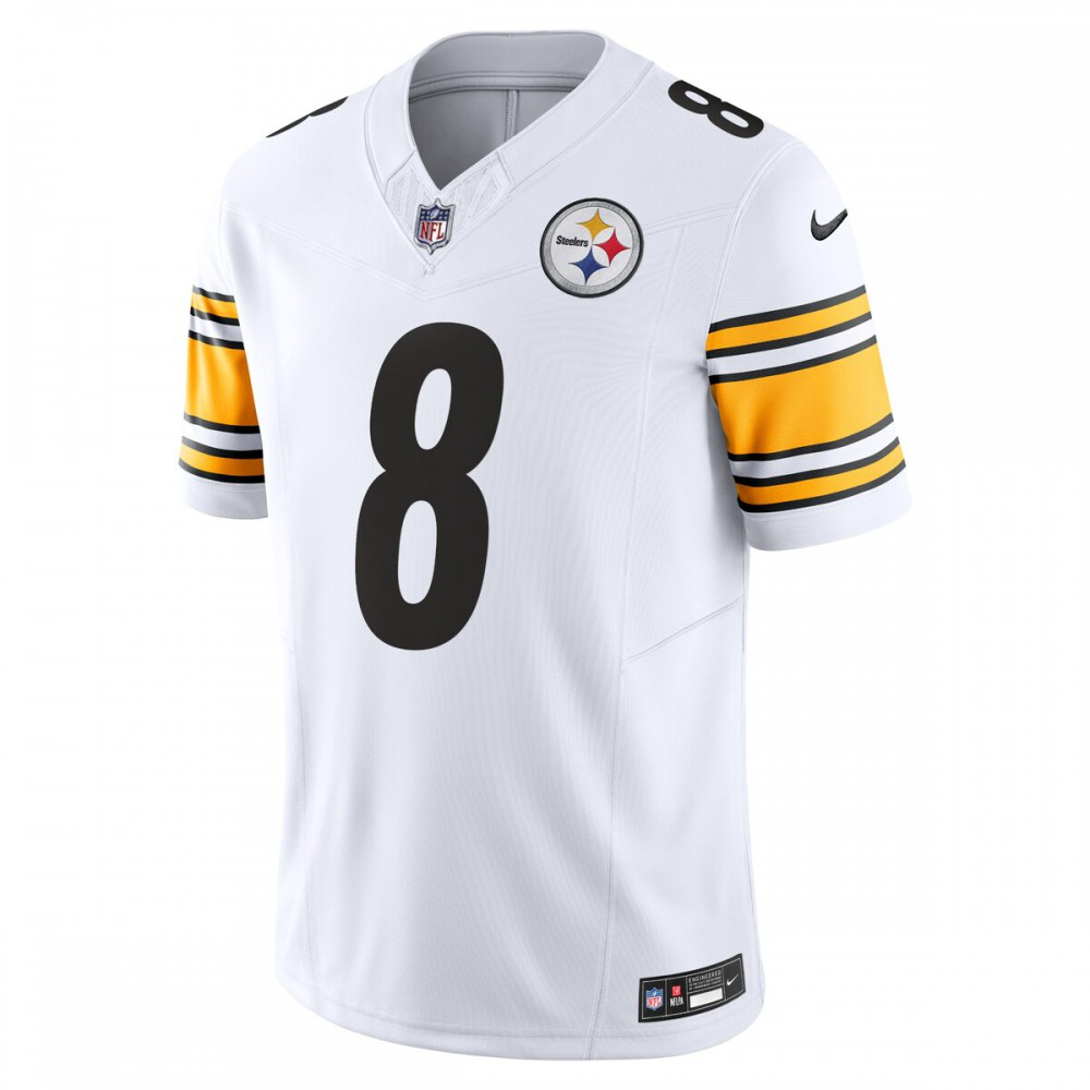Kenny Pickett Pittsburgh Steelers Nike Vapor F.U.S.E. Limited Jersey - White-League Wear Hub