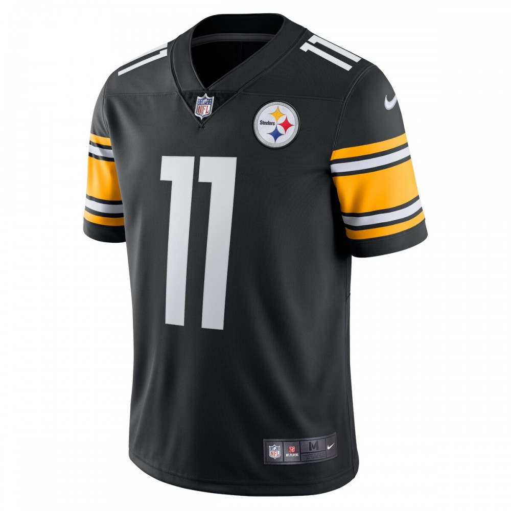 Chase Claypool Pittsburgh Steelers Nike Vapor Limited Player Jersey - Black-League Wear Hub