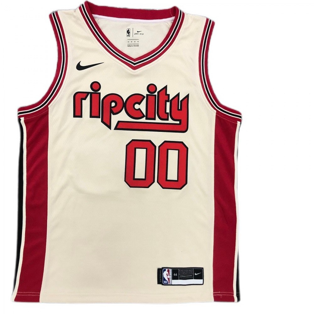 Men's Portland Trail Blazers Carmelo Anthony Nike Cream 19/20 Swingman Jersey - City Edition-League Wear Hub