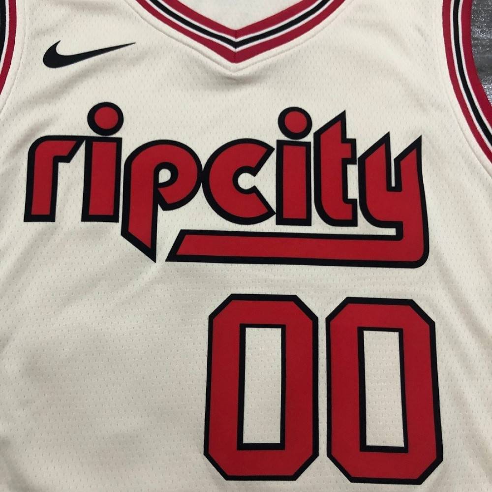 Men's Portland Trail Blazers Carmelo Anthony Nike Cream 19/20 Swingman Jersey - City Edition-League Wear Hub