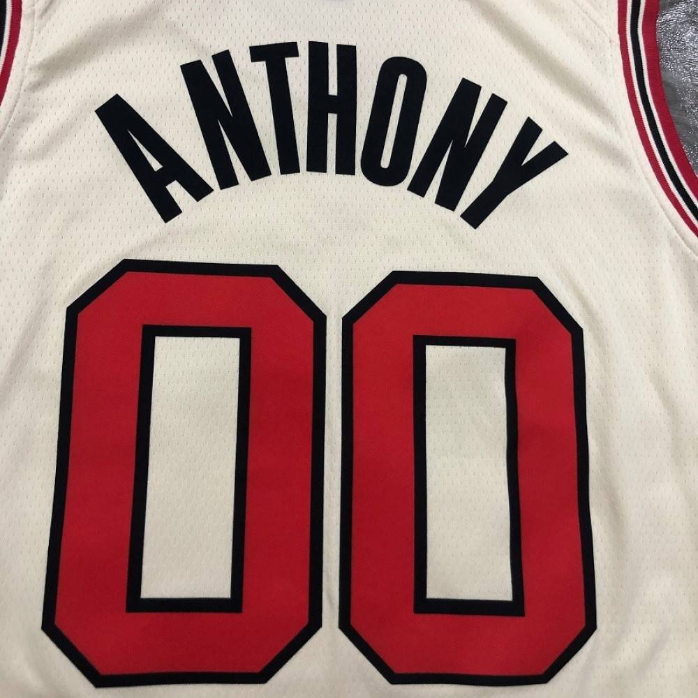 Men's Portland Trail Blazers Carmelo Anthony Nike Cream 19/20 Swingman Jersey - City Edition-League Wear Hub