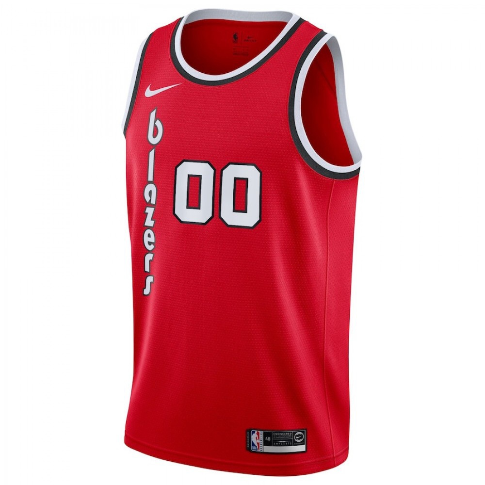 Men's Portland Trail Blazers Carmelo Anthony #00 Nike Red Swingman Jersey - Classic Edition-League Wear Hub