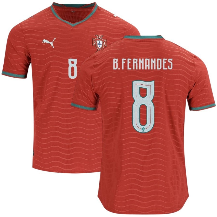Portugal Vitinha Men's Home Jersey 26/27-League Wear Hub
