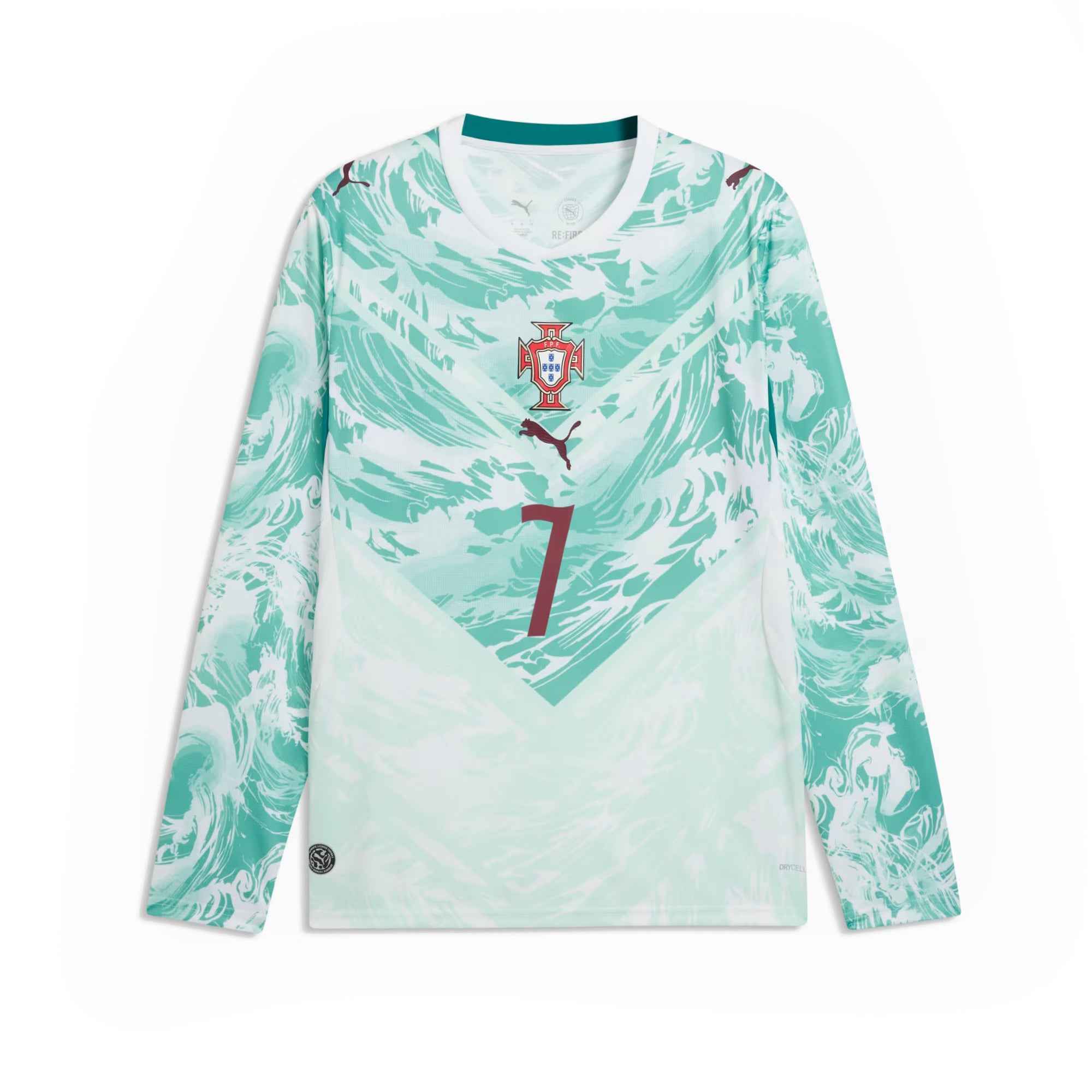 Portugal Ronaldo 7 Away Long Sleeve Jersey 26/27 Men's-League Wear Hub